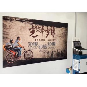 720*1440DPL 30sqm/h 3D Wall Inkjet Printer Tx800 Nozzle