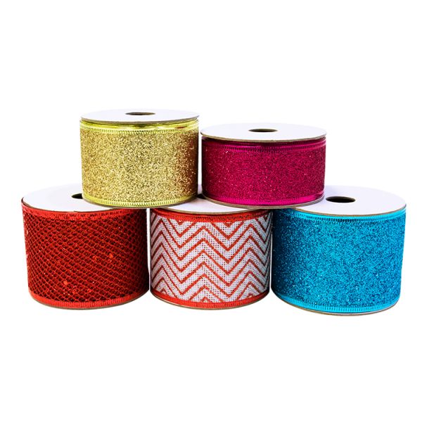 2020 Hot sale luxury ribbon sanding ribbon sequin ribbon