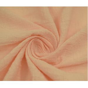 Environmental 110GSM Muslin Blanket Fabric Orange Gauze Fabric