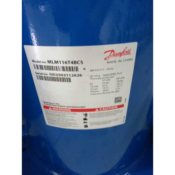 Buy  Commercial Scroll refrigeration compressors MLM116T4BC5 R22 at wholesale prices
