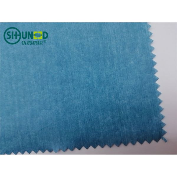 Wood Pulp / Polyester Laminated Spunlace Nonwoven Fabric For Medical Bed Sheets