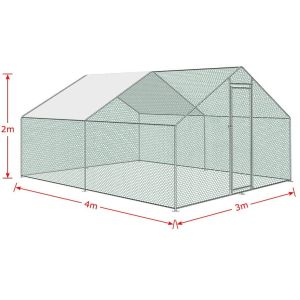 4x3x2m Chicken Run Kennel