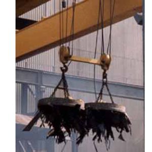 Quality Lightweight Steel Plate Lifting Magnets , Magnetic Sheet Lifter 1100mm Dia for sale