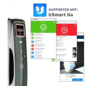 3D facial recognition intelligent lock Usmart Go APP intelligent management