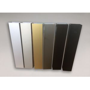 Energy Efficient Wall Aluminium Rectangular Box Section Extrusions 6063 6061