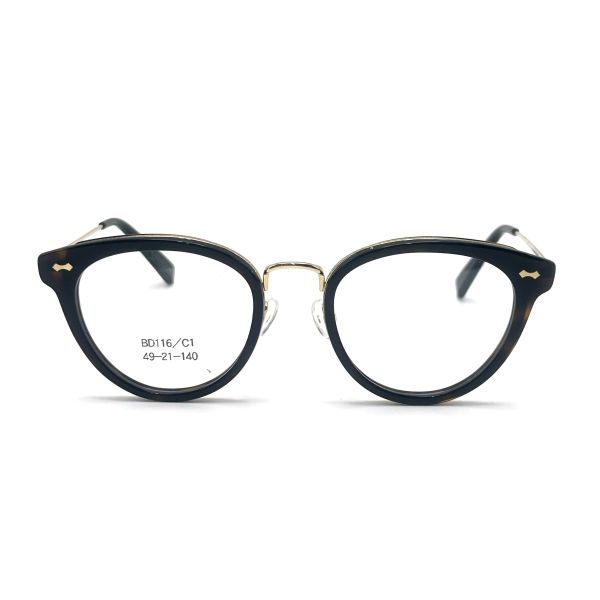 Buy BD116 Custom Acetate Metal Frames with Full-frame Design - Various Colors at wholesale prices