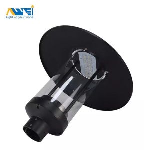 China 30W-80W  Black Housing Garden Light Waterproof IP66 Column Top Series Lamp 5 Years Warranty Courtyard Lights For Streets And Gardens on sale