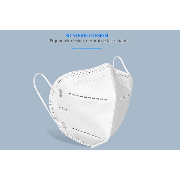 Buy Breathable KN95 Medical Mask High Security For Public Place Self Protection at wholesale prices