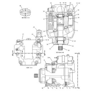 1232111 Piston Engine 123-2111 Ring 6E5650 Pump Group Piston 1J8569 Cylinder Liner 6E-5650