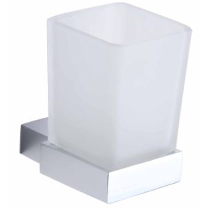 Stainless Steel Bathroom Accessories Single Tumbler Cup Holder