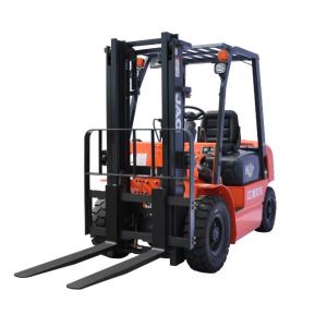 China JAC Diesel Forklift Truck Lifted Diesel Truck 2 Ton Loading Capacity With Isuzu Engine on sale