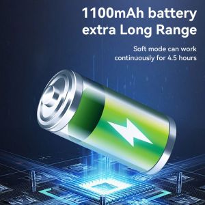 Low-decibel Wireless Hair Dryer Portable And Long-lasting For Travel And Outings