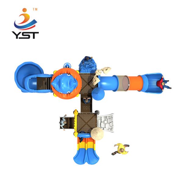 Waterproof Funny Kids Playground Slide , Indoor Climbing Toys For Toddlers