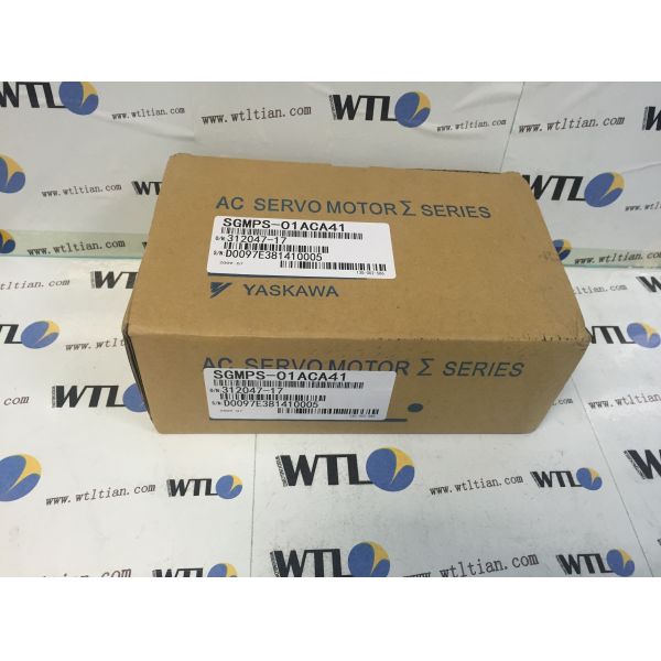 Buy Industrial Yaskawa AC Servo Motor SGMPS-01ACA41 100W 200V Brand New Condition at wholesale prices