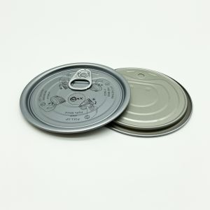 Quality TFS Easy Open End,aluminum paste internal Specially used as canned fish, Customized color and thickness for sale