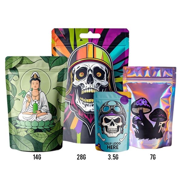 Buy Custom Printed Stand Up Zipper Pouch for Food Packaging at wholesale prices