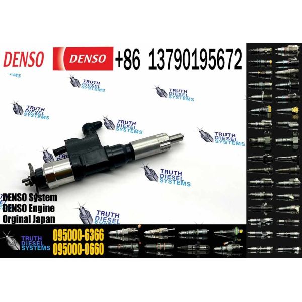 Diesel Common Rail Fuel Injector Assy 095000-6363 095000-6366 for ISUZU 6HK1 FORWARD 4HK1 N SERIES