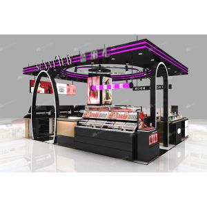 BKC013 Cosmetic Display Counter Booth Makeup Display Store Decoration Beauty