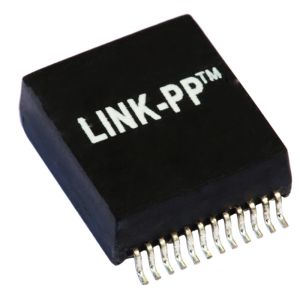 China LP2005ANL Dual Port POE Magnetics 2x 10/100Base-Tx Power Ethernet on sale