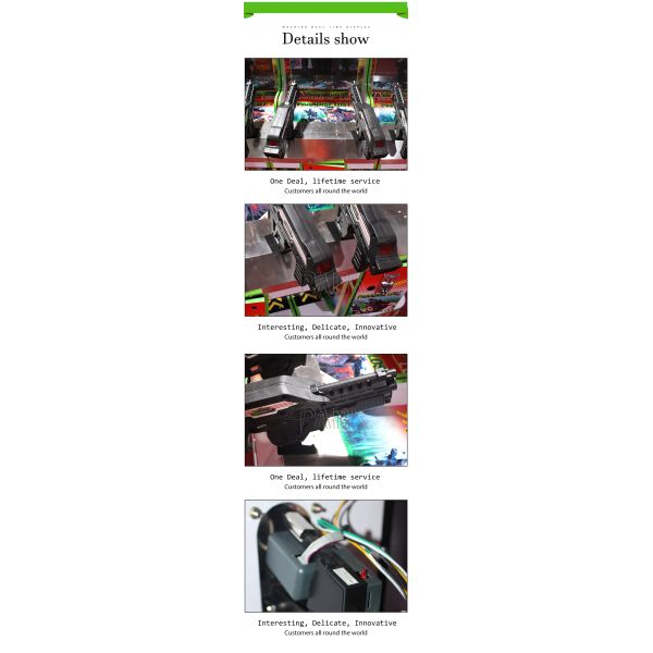 Light Gun Shooting Video Game Machine With 12 Months Warranty 145W