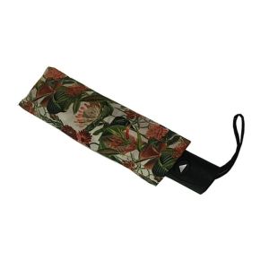 Ladies Pongee Automatic Folding Umbrella For Travel