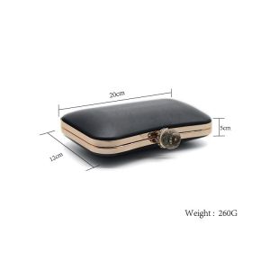 Attractive Plastic Clasp Irregular Shape Box Clutch Frame Chinese Supplies