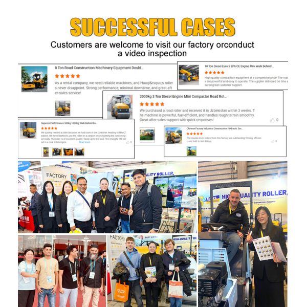 4 Ton Vibratory Double Drum Ride on Mini Road Roller Hydraulic Asphalt Roller Earth Concrete Compactor for Construction