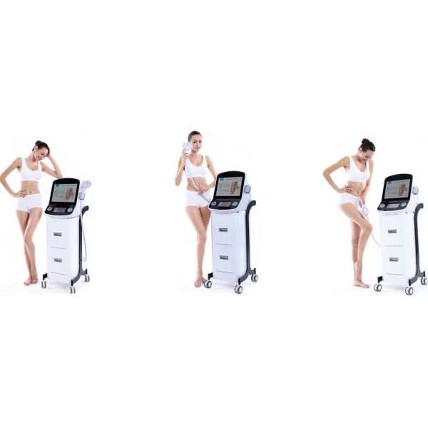 Non Invasive Face Lift Treatment with DOUBLO Gold HIFU MFU SMAS Lift Equipment