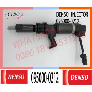 China MITSUBISHI 6M60T Diesel Engine Parts ME132615 ME302570 095000-0212 095000-0213 095000-0214 Common Rail Fuel Injector on sale