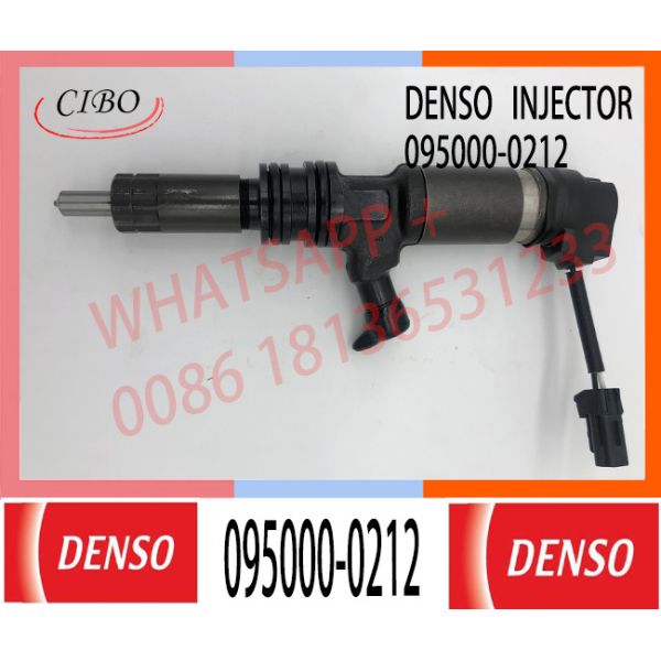 MITSUBISHI 6M60T Diesel Engine Parts ME132615 ME302570 095000-0212 095000-0213 095000-0214 Common Rail Fuel Injector
