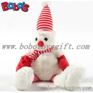 China Squeakly Plush Soft Christmas Bear Pet Toy as Nice gift  For dog and Cat on sale