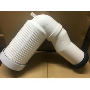 China 3mm Thickness Toilet Pan Connector PVC Water Fitting Corrosion Resistance on sale