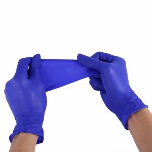 Optimum Thickness 20*40cm Medical Examination Gloves Durable Natural Rubber