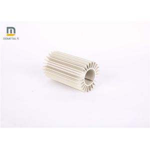 CNC Machining Cylindrical Magnesium Radiator Die Cast Heat Sink