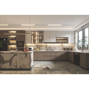 Modern Modular Kitchen Cabinet Southeast Asian Style Custom Design