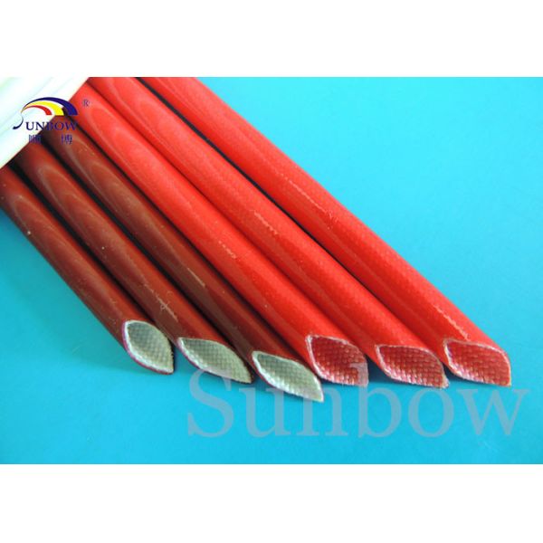 Buy Brown Color 12mm Electrical Wire Fiberglass Insulation Sleeving at wholesale prices
