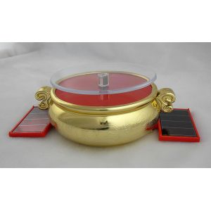 2012 NEW gold lucky Solar rotary display stand