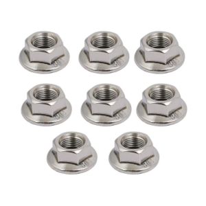 Metric Fine DIN929 Hexagon Head Screw M10x1 25 Flange Nut