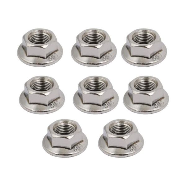 Buy Metric Fine DIN929 Hexagon Head Screw M10x1 25 Flange Nut at wholesale prices