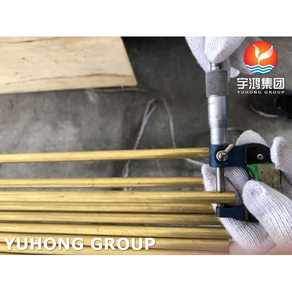 Buy EN12449 CuZn20Al2As C68700 Brass Seamless Tube for Power Plants Condenser at wholesale prices