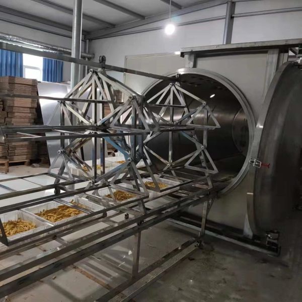 Buy 2450MHz Tropical Fruit Microwave Vacuum Dryer Industrial Tray Drying Oven at wholesale prices