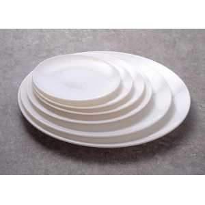 Quality OEM ODM 8.5&quot; 10.5&quot; 12.25&quot; Round Melamine Dinner Plates for sale