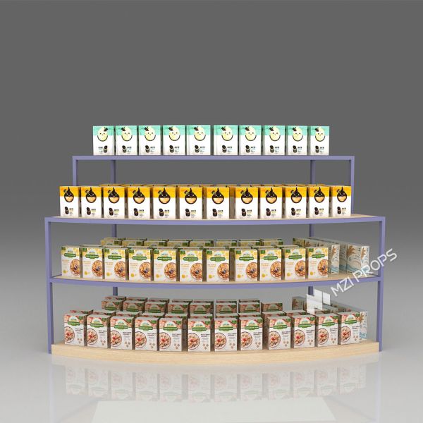 M2-C4 Robust Structure Transparent Display Island For Promotion In Maternity &