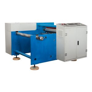 Professional Semi Automatic Aluminum Foil Roll Rewinding Machine with Counter