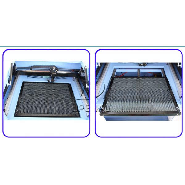 Small 60W Acrylic Leather MDF Co2 Laser Cutting Machine 500*400mm