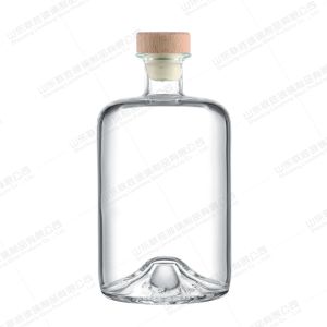 70cl Pink Color Gin Glass Bottle Acceptable Customer's Logo and Healthy Lead