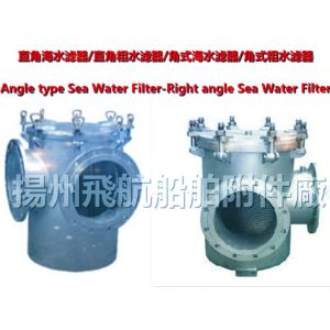Angle type Sea Water Filter-Right angle Sea Water Filter