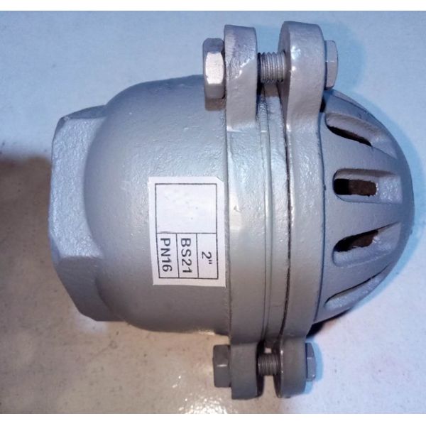 foot valve with material cast iron GG20 BS21 PN16