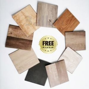 SPC Waterproof Luxury Vinyl Plank with Attached Pad UV Coating 07mm Wear Layer