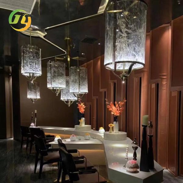 JYLIGHTING Custom Hotel Club Catering Private Room Lobby Sales Department